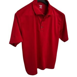 Ping‎ Collection Men's Polo Shirt Red Size L Golf Casual Short Sleeve